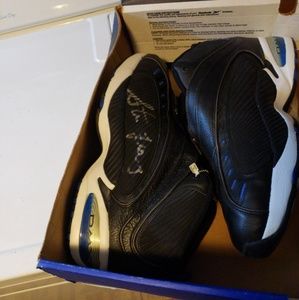 55 Mid Reebok Black Top ( Autographed Steve Franci